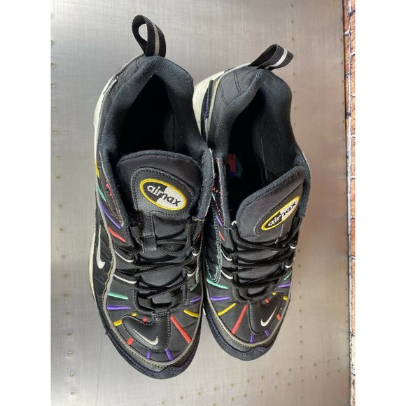 Nike Air Max 98 PRM Premium Martin Running Shoes Black Size 10.5 BV0989-023 - Picture 10 of 10